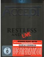Cover for Accept - Restless And Live (Blu-ray + 2CD)